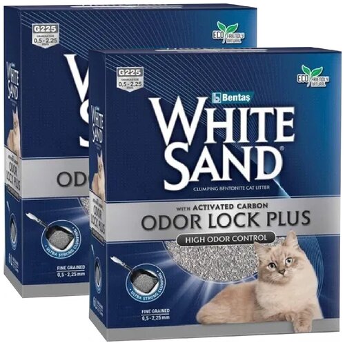  WHITE SAND ODOR LOCK PLUS           (10 + 10 )   -     , -,   