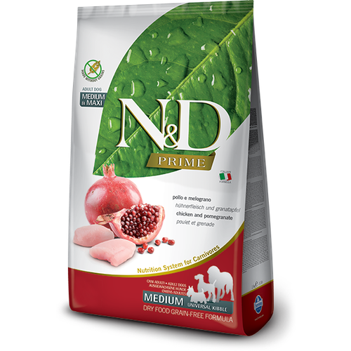      Farmina N&D Grain-Free Chicken & Pomegranate Adult 12    -     , -,   