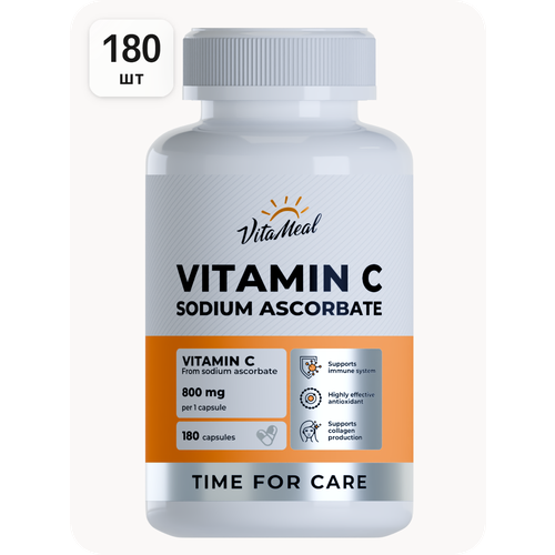 ���� ������� � �������� ������ 800 �� Vitamin C Sodium ascorbate, 180 ������, ������ ������