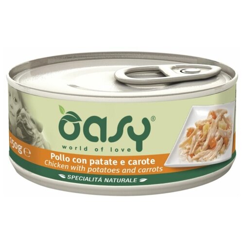  Oasy Wet dog Specialita Naturali Chicken Potatoes Carrot       ,      - 150   24   -     , -,   