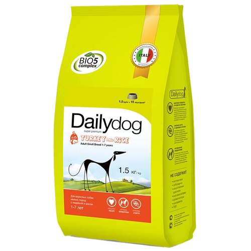  Dailydog Adult Small Breed Turkey and Rice -       ,     (12 )   -     , -,   