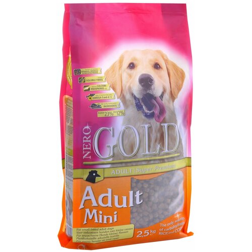  NERO GOLD DOG ADULT MINI          (2,5 )   -     , -,   