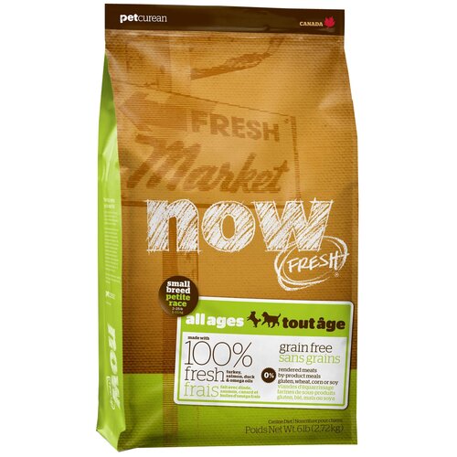  NOW FRESH        ,    (Fresh Small Breed Adult Recipe Grain Free) 2,72    -     , -,   