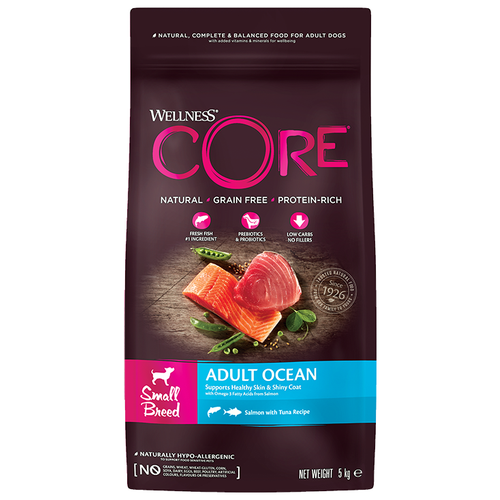  Wellness Core    Small Breed Adult Ocean     (1.5 )   -     , -,   