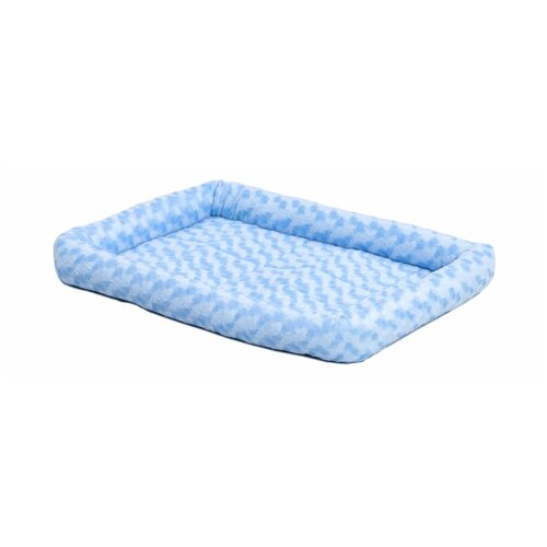       Midwest QuietTime Fashion Deluxe Bolster 5233  Powder blue     -     , -,   