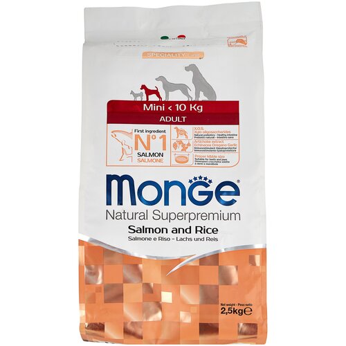    Monge Dog Speciality Line Monoprotein Mini,     ,     2,5    -     , -,   