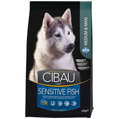              Cibau Sensitive Medium & Maxi Fish   12    -     , -,   