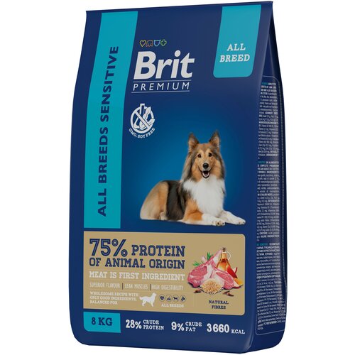     - Brit Premium Dog Sensitive            , 3    -     , -,   
