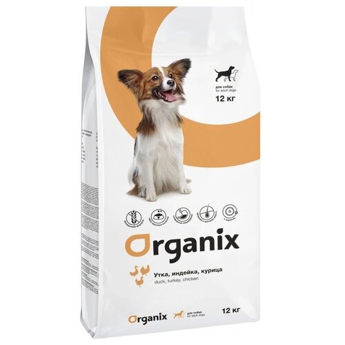  ORGANIX GRAIN FREE ADULT DOG DUCK TURKEY & CHICKEN        ,    (18 )   -     , -,   
