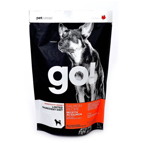  GO! Natural Holistic  GO!          , Sensitivity + Shine Salmon Dog Recipe, Grain Free, Potato Free, 5.44    -     , -,   
