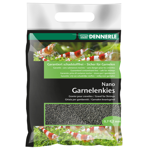   Dennerle Nano Garnelenkies (Nano Shrimps Gravel Bed), 2  SULAWESI BLACK