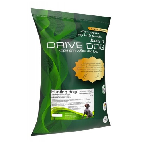  DRIVE DOG Hunting Dogs beef/rabbit/liver 15                 -     , -,   