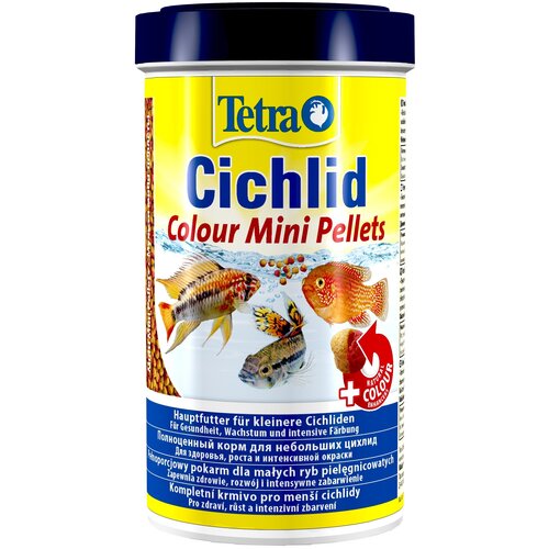  Tetra Cichlid Colour Mini Pellets         (), 10    -     , -,   