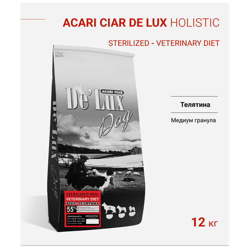      ACARI CIAR De`Lux STERILIZED Beef 12 M    -     , -,   