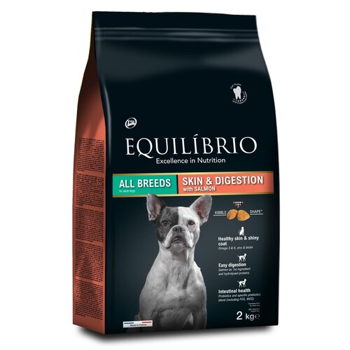  EQUILIBRIO ADULT DOG ALL BREEDS SKIN & DIGESTION SALMON              (2 )   -     , -,   