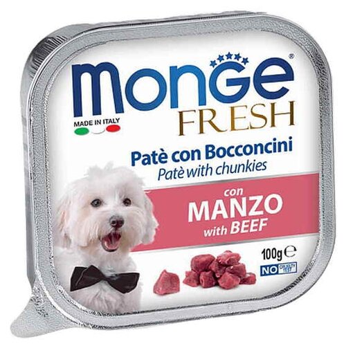      Monge Fresh PATE e BOCCONCINI con MANZO, , 3 .  100    -     , -,   