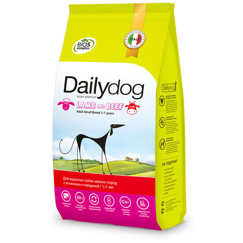  Dailydog Classic Line Adult Small Breed Lamb and Beef         1,5    -     , -,   