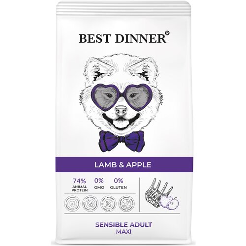             Best Dinner Adult Maxi Lamb & Apple, 15    -     , -,   