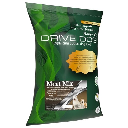       DRIVE DOG MEAT MIX      15           -     , -,   