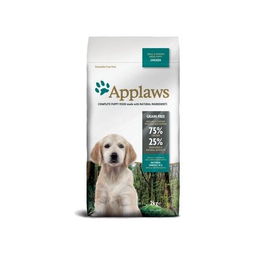  Applaws        : 7525. (Dry Dog Chicken Small Medium Breed Puppy) | Dry Dog Chicken Small Medium Breed Puppy 2  10299 (2 )   -     , -,   