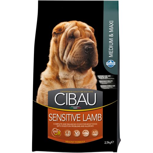              Cibau Sensitive Medium & Maxi Lamb   12    -     , -,   