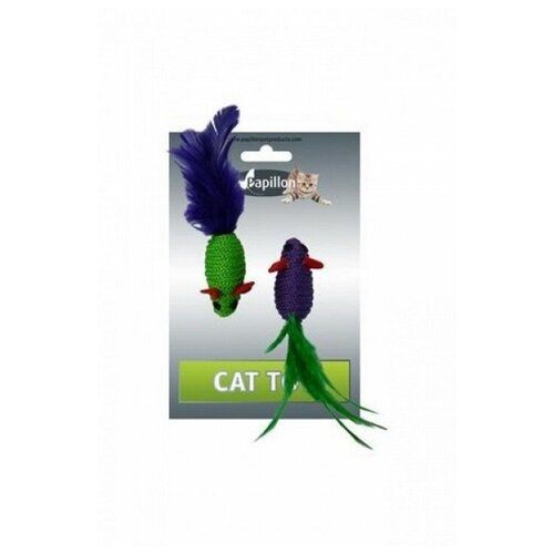  Papillon        25 (Cat toy 2 mice 5 cm on card) 240055 | Cat toy 2 mice 5 cm on card, 0,01    -     , -,   