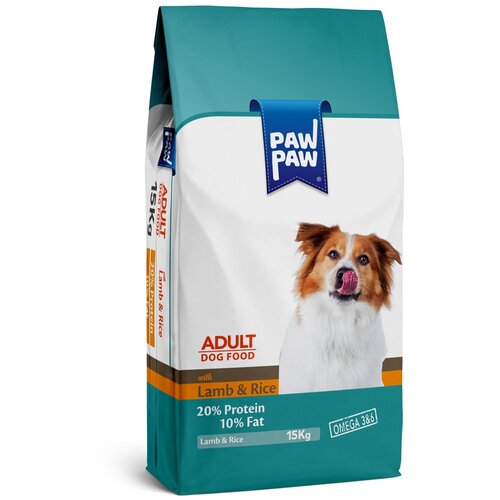  Pawpaw Adult Dog Food with Lamb & Rice         15   -     , -,   