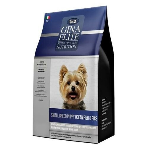  Gina ELITE SMALL BREED PUPPY Ocean Fish&Rice            20   -     , -,   