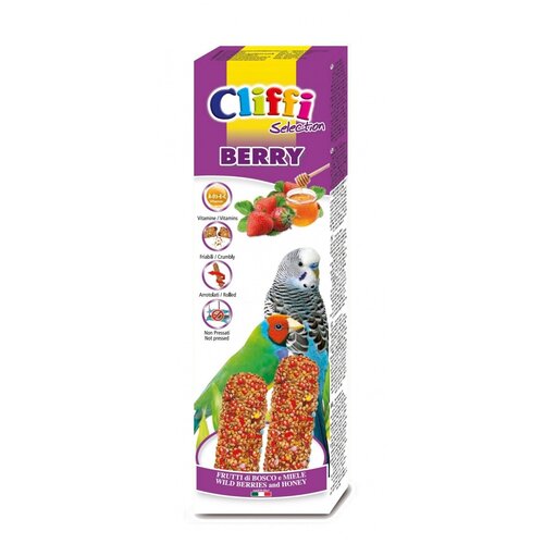  Cliffi ()       :       Selection Berry (Sticks budgerigars exotics with berries and honey Selection Berry) PCOA432, 0,060    -     , -,   