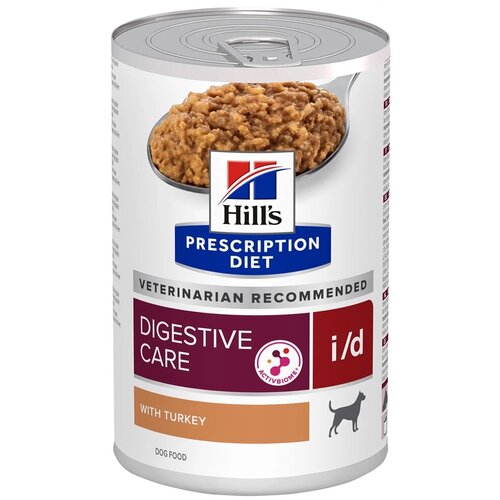   Hill's Prescription Diet i/d Digestive Care ActivBiome+ Turkey (.)  ,   ,  , 360  x 6    -     , -,   