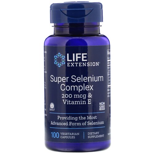 ���� ������� Life Extension Super Selenium Complex & Vitamin E, 150 �, 100 ��., ������ ������