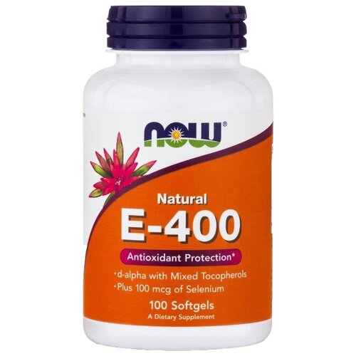 ���� Natural E-400 Mixed Tocopherols with Selenium, 150 ��, 130 �, 100 ��., 1 ��., ������ ������
