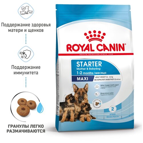  Royal Canin Maxi Starter           2 -  ,     - 15    -     , -,   