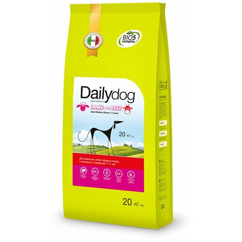  Dailydog Adult Medium Breed            - 20    -     , -,   