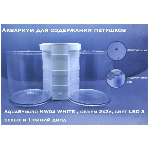     AquaSyncro NW04 WHITE,  22, ,  LED 3   1     -     , -,   