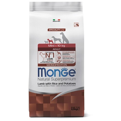  Monge Dog Monoprotein Mini            2,5    -     , -,   