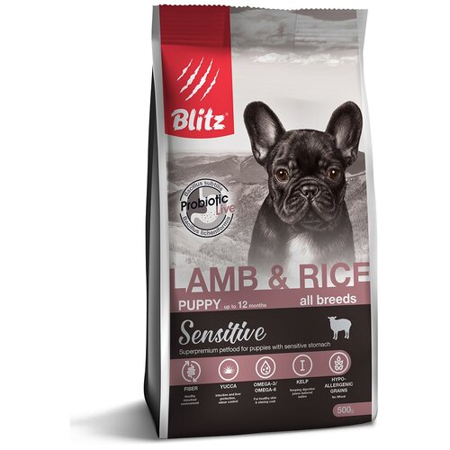 Blitz Puppy Lamb&Rice         500    -     , -,   