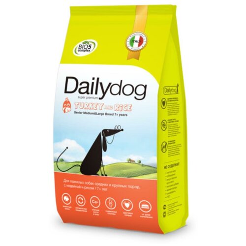   Dailydog Senior Medium&Large Breed            - 3    -     , -,   