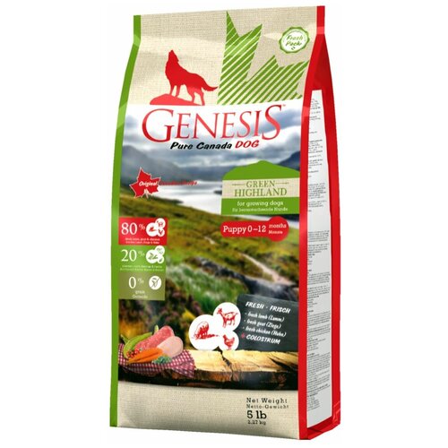  Genesis Pure Canada Green Highland Puppy  , ,         ,    - 11,79    -     , -,   